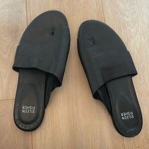 Eileen Fisher Leather Sandal 8.5